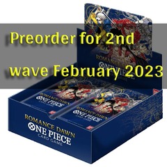 One Piece Card Game - Romance Dawn Booster Box [2nd Wave February 2023 - 1st Edition]